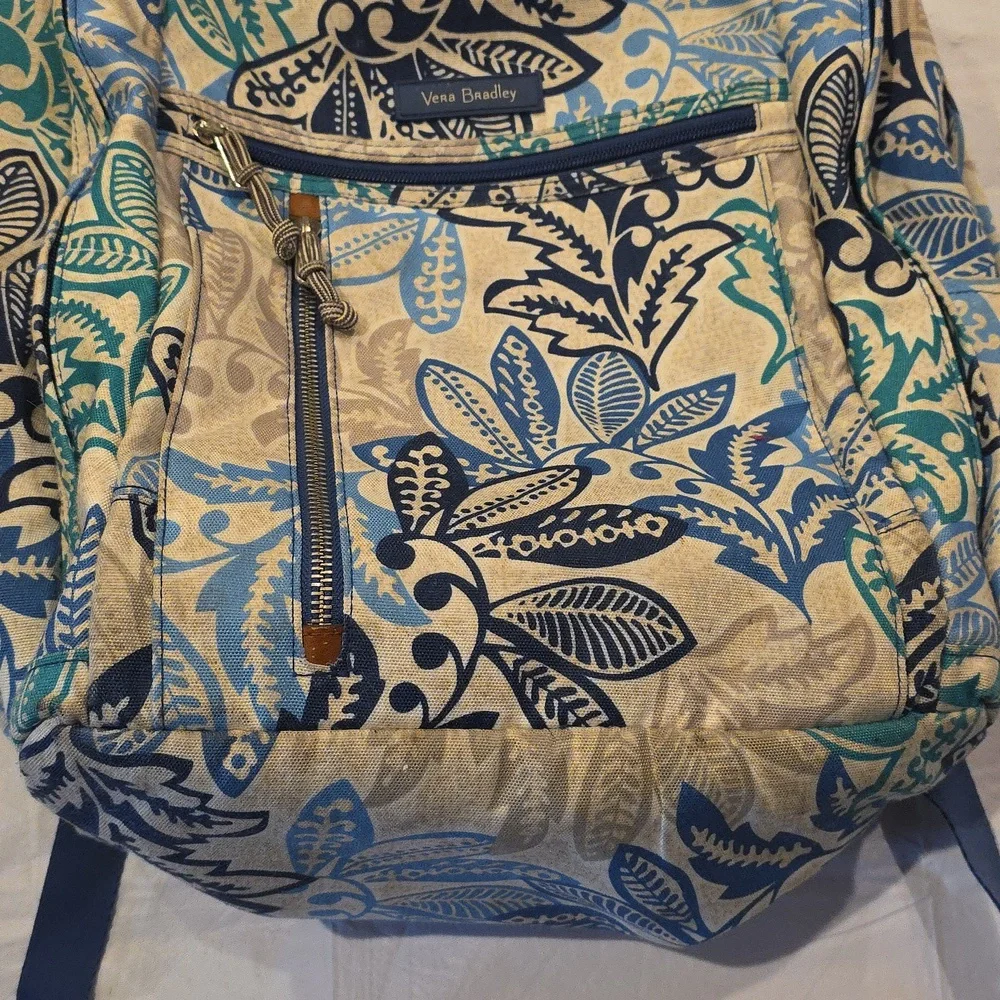 Vera Bradley Santiago Large Campus Tech Backpack‎ Retired